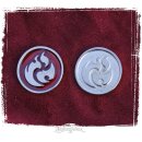 Spielemarker Rot - Element Feuer