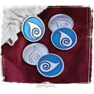 Spielemarker Blau - Element Wasser