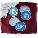 Spielemarker Blau - Element Wasser