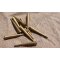 Nestelspitze aus Messing, mit Krone